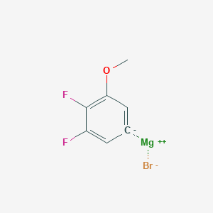 magnesium;1,2-difluoro-3-methoxybenzene-5-ide;bromide - 