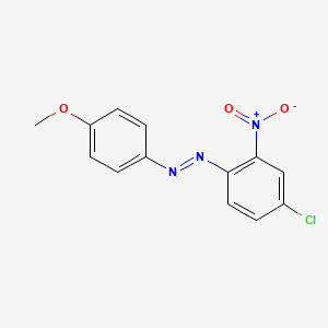 4-Chloro-4'-methoxy-2-nitroazobenzene - 84613-57-0