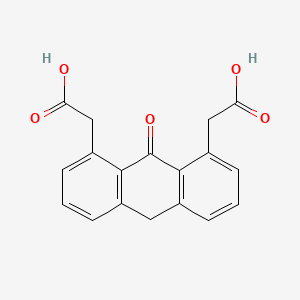 9(10H)-Anthracenone, 1,8-bis(acetyloxy)- - 38165-75-2