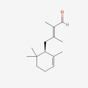 (E)-2,3-dimethyl-4-[(1R)-2,6,6-trimethylcyclohex-2-en-1-yl]but-2-enal - 73507-49-0