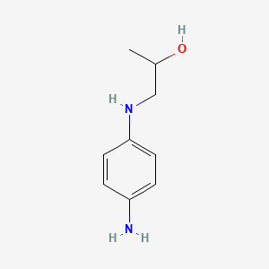 1-[(4-Aminophenyl)amino]propan-2-OL - 80467-77-2