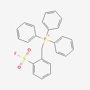 2-((Triphenylphosphoranyl)methyl)benzenesulfonyl fluoride - 31362-41-1