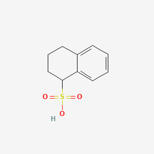 1,2,3,4-Tetrahydronaphthalenesulphonic acid - 37837-69-7
