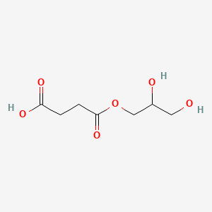 (2,3-Dihydroxypropyl) hydrogen succinate - 94199-49-2