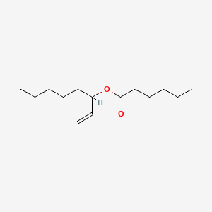 1-Vinylhexyl hexanoate - 94021-39-3