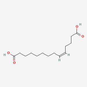 5-Tetradecenedioic acid, (5Z)- - 128823-59-6