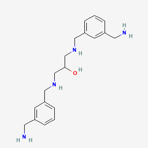 1,3-Bis(((3-(aminomethyl)phenyl)methyl)amino)propan-2-ol - 87994-61-4