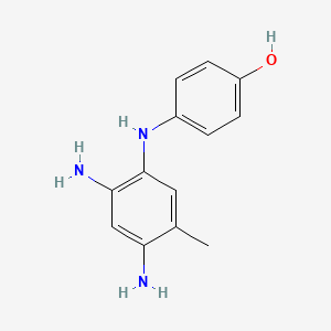 4-((2,4-Diamino-5-methylphenyl)amino)phenol - 93918-03-7