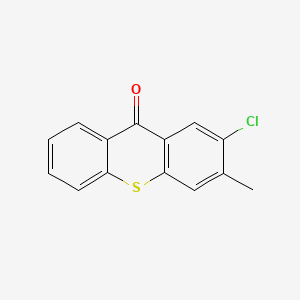 2-Chloro-3-methyl-9H-thioxanthen-9-one - 83817-57-6