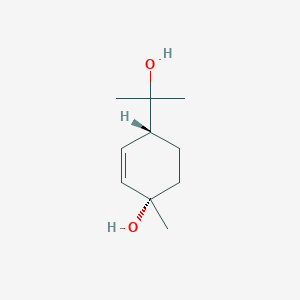 cis-4-Hydroxy-alpha,alpha,4-trimethylcyclohex-2-ene-1-methanol - 54164-91-9