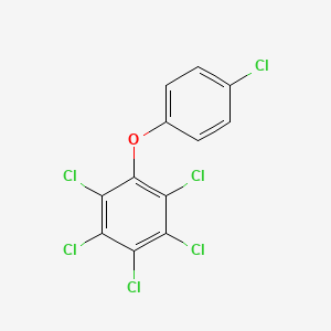 2,3,4,4',5,6-Hexachlorodiphenyl ether - 63646-56-0