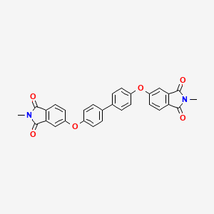 1H-Isoindole-1,3(2H)-dione, 5,5'-((1,1'-biphenyl)-4,4'-diylbis(oxy))bis(2-methyl- - 63227-28-1