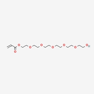 17-Hydroxy-3,6,9,12,15-pentaoxaheptadecyl acrylate - 77573-84-3