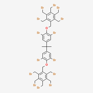 1,1'-Isopropylidenebis[3,5-dibromo-4-[[pentakis(bromomethyl)phenyl]methoxy]benzene] - 83929-74-2