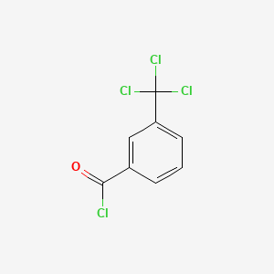 3-(Trichloromethyl)benzoyl chloride - 27428-84-8