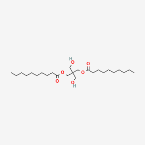 2,2-Bis(hydroxymethyl)-1,3-propanediyl didecanoate - 61361-83-9
