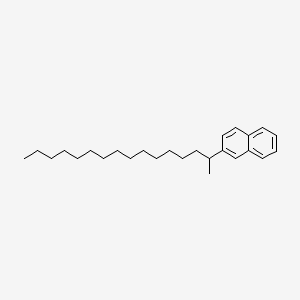 2-sec-Hexadecylnaphthalene - 61593-20-2