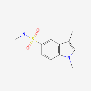 1H-Indole-5-sulfonamide, N,N,1,3-tetramethyl- - 120729-98-8