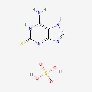 2H-Purine-2-thione, 6-amino-1,7-dihydro-, sulfate - 49722-97-6