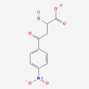4-(4-Nitrophenyl)-4-oxo-2-hydroxybutanoic acid - 81008-13-1