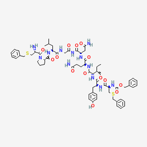 S-Benzyl-N-(benzyloxycarbonyl)-L-cysteinyl-L-tyrosyl-L-isoleucyl-L-glutaminyl-L-asparaginyl-S-benzyl-L-cysteinyl-L-prolyl-L-leucylglycinamide - 3274-73-5