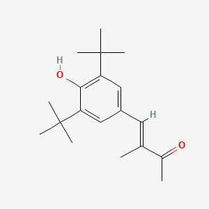 beta-Acetyl-beta-methyl-3,5-di-tert-butyl-4-hydroxystyrene - 83677-18-3