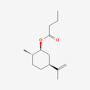 (1alpha,2beta,5alpha)-2-Methyl-5-(1-methylvinyl)cyclohexyl butyrate - 93892-03-6