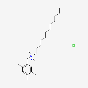 Dodecyl dimethyl 2,4,5-trimethylbenzyl ammonium chloride - 53404-46-9