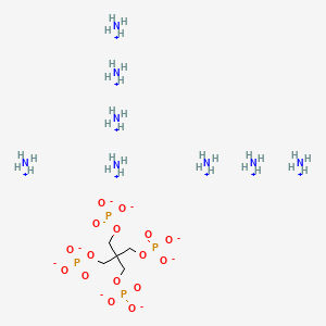1,3-Propanediol, 2,2-bis((phosphonooxy)methyl)-, bis(dihydrogen phosphate), octaammonium salt - 70851-57-9