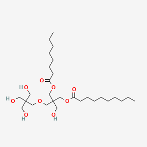 [2-[[3-Hydroxy-2,2-bis(hydroxymethyl)propoxy]methyl]-2-(hydroxymethyl)-3-octanoyloxypropyl] decanoate - 