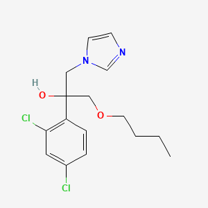3-Butoxy-2-(2,4-dichlorophenyl)-1-(imidazol-1-yl)-2-propanol - 83337-75-1