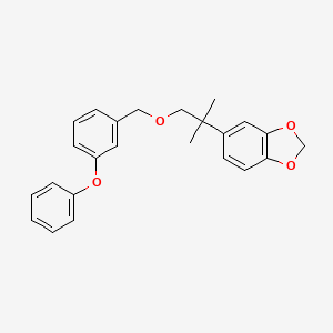 3-Phenoxybenzyl 2-(3,4-methylenedioxyphenyl)-2-methylpropyl ether - 80843-61-4