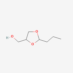 1,3-Dioxolane-4-methanol, 2-propyl- - 4379-23-1