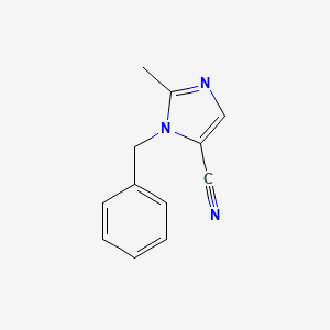 1-benzyl-2-methyl-1H-imidazole-5-carbonitrile - 19276-04-1