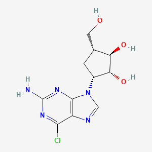 Carbocyclic-6-chloro ara-guanosine - 75797-17-0