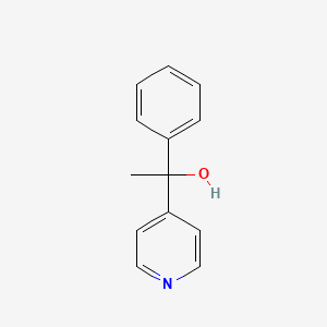1-Phenyl-1-(pyridin-4-yl)ethanol - 19490-94-9