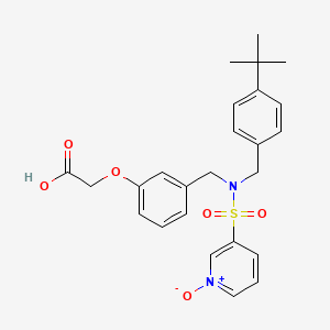 Pyridine-N-oxide evatanepag - 574759-33-4