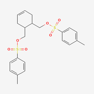 (6-((((4-Methylphenyl)sulfonyl)oxy)methyl)-3-cyclohexen-1-yl)methyl 4-methylbenzenesulfonate - 7500-58-5