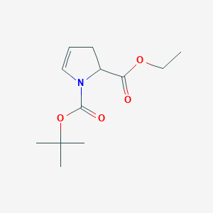 1-tert-butyl 2-ethyl 2,3-dihydro-1H-pyrrole-1,2-dicarboxylate - 