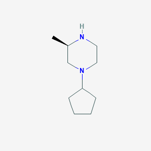 (R)-1-Cyclopentyl-3-methyl-piperazine - 1187928-40-0