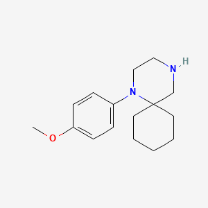 1-(4-Methoxyphenyl)-1,4-diazaspiro[5.5]undecane - 