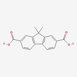 9,9-Dimethyl-9H-fluorene-2,7-dicarboxylic acid - 690272-91-4