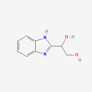1-(1H-Benzo[d]imidazol-2-yl)ethane-1,2-diol - 