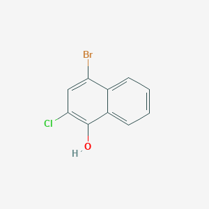4-Bromo-2-chloro-1-naphthalenol - 