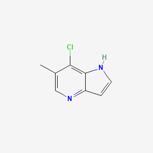 7-chloro-6-methyl-1H-pyrrolo[3,2-b]pyridine - 