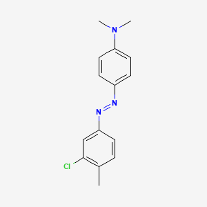 3'-Chloro-4'-methyl-4-dimethylaminoazobenzene - 17010-60-5