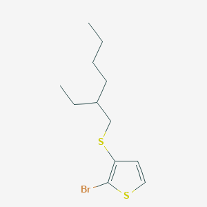 2-Bromo-3-((2-ethylhexyl)thio)thiophene - 