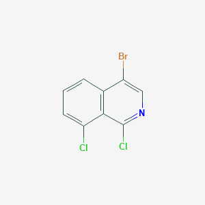 4-Bromo-1,8-dichloroisoquinoline - 