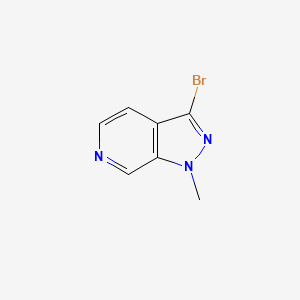 3-Bromo-1-methyl-1H-pyrazolo[3,4-c]pyridine - 1326715-73-4