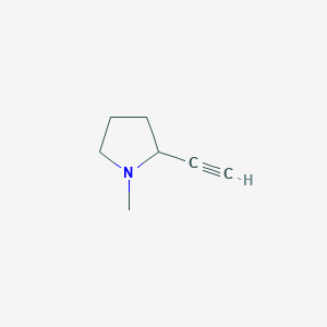 2-Ethynyl-1-methylpyrrolidine - 